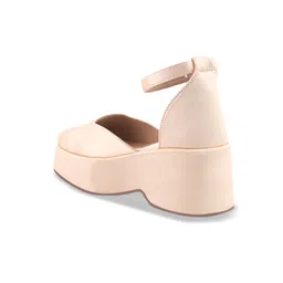 Shoetopia Girls Backstrap Flatform Heels image 4