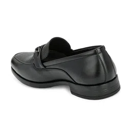 INVICTUS Men Black Solid Formal Slip-On Shoes image 3
