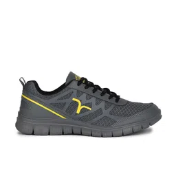 Flying Machine Men Grey Mesh Walking Shoes image 3