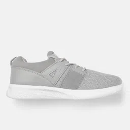 HRX by Hrithik Roshan U-17 Unisex Grey Woven Design Running Shoes image 5