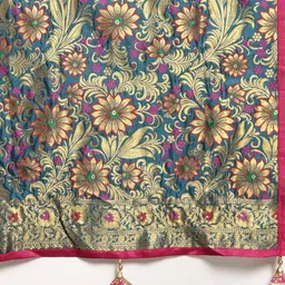 KULNAARI Woven Design Zari Banarasi Saree image 3
