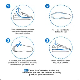 Dr Foot Energizing Comfort with Massaging Gel Shoe Insoles image 4