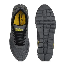 Flying Machine Men Grey Mesh Walking Shoes image 4