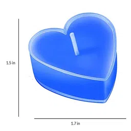 Aromatic Fables 12 Pieces Blue Valentine's Scented Tealight Candles image 3