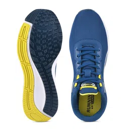 Campus Men Blue Mesh Running Shoes image 2