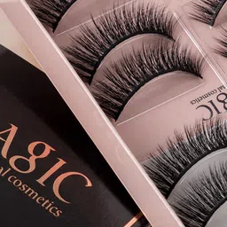IMAGIC Black Professional 3 D Fake Eyelashes Kit - L04 image 4