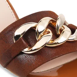 Mochi Tan Kitten Heels image 3