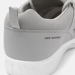 HRX by Hrithik Roshan U-17 Unisex Grey Woven Design Running Shoes image 4