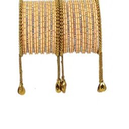 NMII Set Of 38 Artificial Stones Studded Bangles image 2