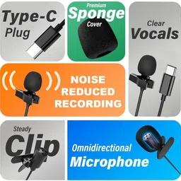 mak Wired USB-C Microphone – Professional Mic for Recording & Streaming Microphone image 4