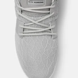 HRX by Hrithik Roshan U-17 Unisex Grey Woven Design Running Shoes image 2