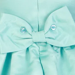 KidsDew Sea Green Fit and Flare Dress image 5