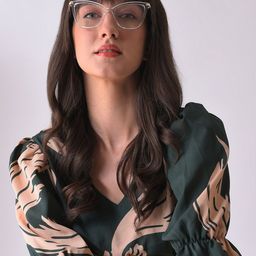 HAUTE SAUCE by  Campus Sutra Women Clear Lens & Cateye Sunglasses-picture-22