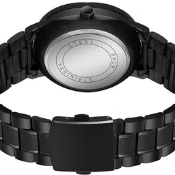 OMSALESS analog watch for men.stainless steel watch. Analog Watch - For Men spinner image 3