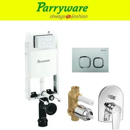 parryware Half Frame Concealed Cistern, with divater body upper Praseo set of 1 pic 175 Dual Flush Tank-picture-25