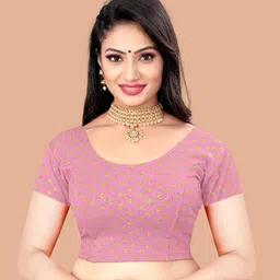 rang rangoli Round Neck Women Blouse-picture-17