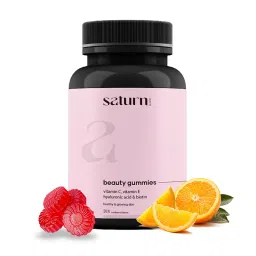 Saturn by GHC Hyaluronic acid and Vitamin C Gummies for Skin Glow and Radiance (30N - Pack of 1)-image-13