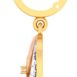 avsar Yellow Gold 18kt Diamond Stud Earring image 3