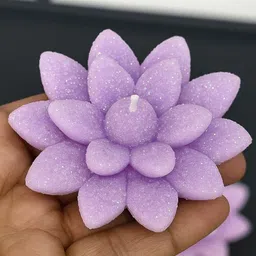 rainbow furnishings Star Shape Floating Candles – Wax Decorative Candle with Shining Finish Candle image 3