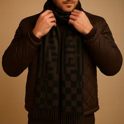 Luvre1 Self Design Men Muffler image 3