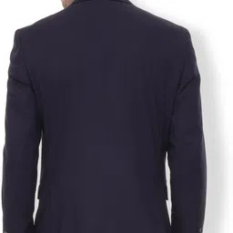 van heusen Men Solid Single Breasted Casual Blazer image 2