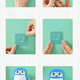 golden bazaar Pink penguin holder pack of 1 Door Hanger image 4