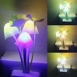veloura RRZ Colors Changing Sensor LED Mushroom Light Flower Light Night Lamp Night Lamp image 4