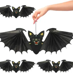 Foldable 3D Paper Bat Decoration for Halloween-image-8