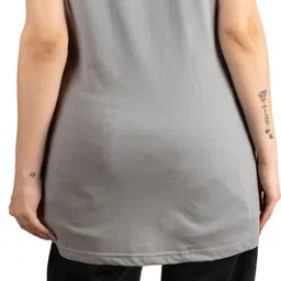 urbe Women Top & Pyjama Set Grey, Black Printed image 2