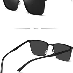 huvora Polarized, UV Protection Wayfarer, Retro Square, Sports Sunglasses (43) image 2