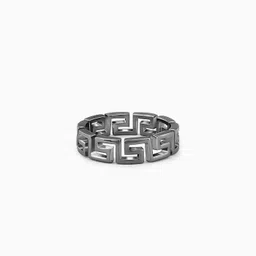 giva Sterling Silver Zircon Rhodium Plated Ring-picture-29