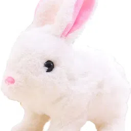 qeeig Walking Bunny Rabbit Toy with Sounds Jumping Rabbit image 2