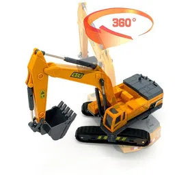 darvice Unbreakable Bulldozer Excavator Toy Kids Digger Trucks Construction Vehicles Toy image 4