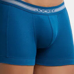 Jockey Men Pack Of 2 Super Combed Cotton Solid Trunk with Stay Fresh Properties 1015 image 3