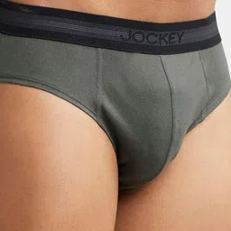 Jockey Men Pack of 2 Super Combed Cotton Solid Brief with Stay Fresh Properties 1010 image 2