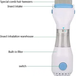 calldrishe Electrical Chemical Free Head Lice Removal Comb image 5