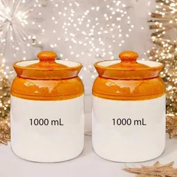 daidokoro Ceramic Pickle Jar - 1000 ml-picture-20