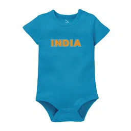 Zeezeezoo Unisex-Kids Blue Printed India Pure Cotton Bodysuit-picture-15
