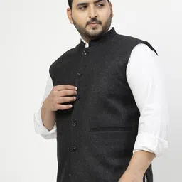 pluss Checkered Men Waistcoat image 4