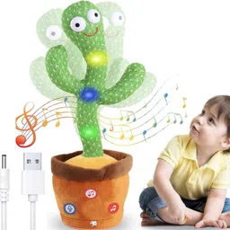 armore Cactus Plush Toy, Talking & Dancing Cactus with Voice Repeat,Recording,120 Songs-picture-23