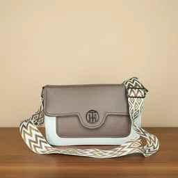 evork fashion Beige Women Sling Bag Modern Classic Sling Bag for Women & Girls Crossbody Bag with Pattern Strap-picture-40