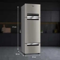 whirlpool 235 L Frost Free Triple Door Refrigerator image 4