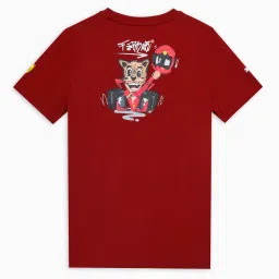 puma Scuderia Ferrari Dylan Youth Motorsport Tee image 2