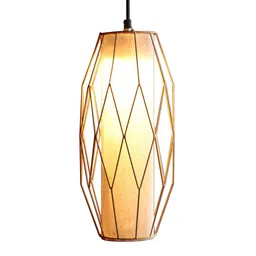 orange tree Gold Iron Single Hanging Lights Handcrafted image 2