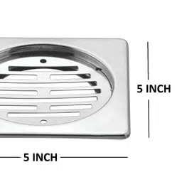 kyoto Floor Stainless Steel Push Down Strainer image 4