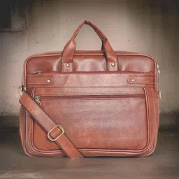 house of common Men & Women Tan Messenger Bag-picture-14