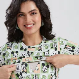 True Shape Floral Print Maternity A-Line Midi Dress image 3