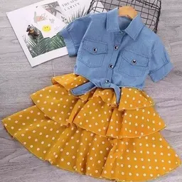 Belfry Polka Dot Crepe A-Line Dress-picture-13