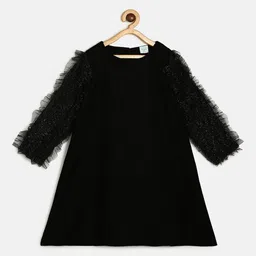 MINI KLUB Girls Gathered Or Pleated A-Line Dress-picture-38