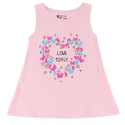 Bodycare Pink A-Line Dress-picture-11